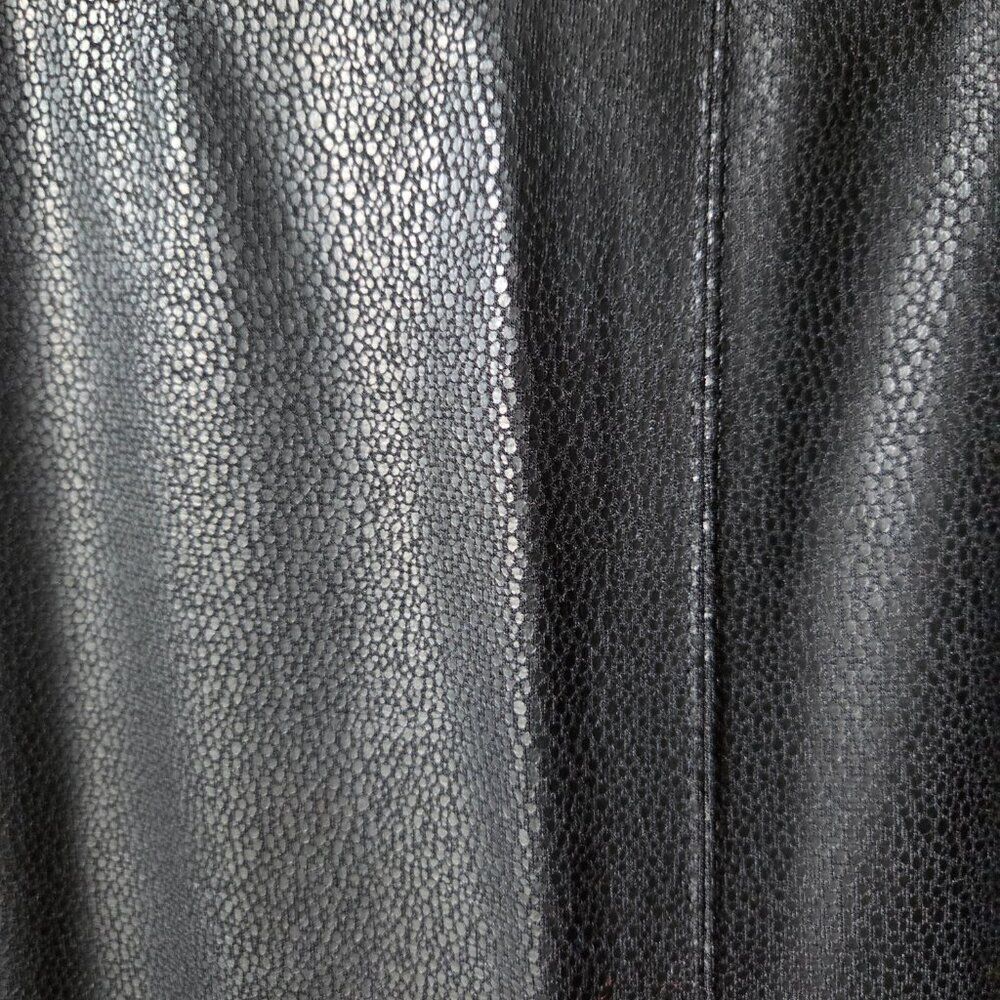 EUC LIKE NEW KAREN KANE BLACK LEATHER LIKE MAXI SKIRT SIZE SMALL - Picture 10 of 16